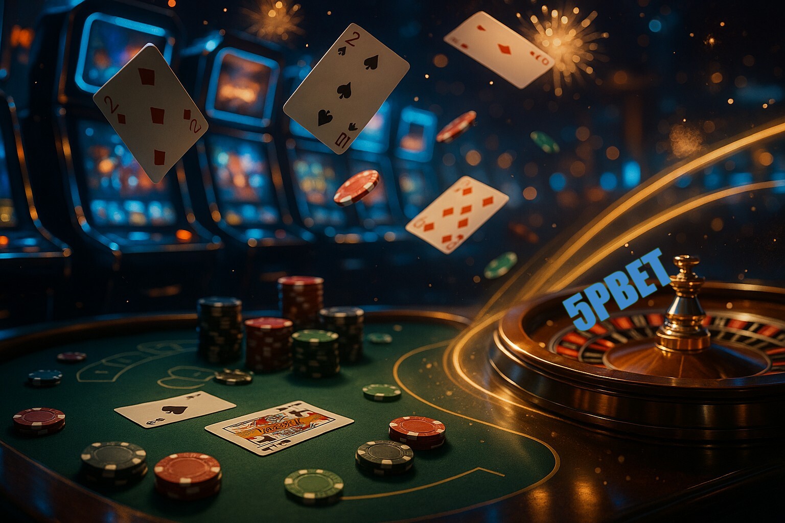 Jogos emocionantes no 5PBET