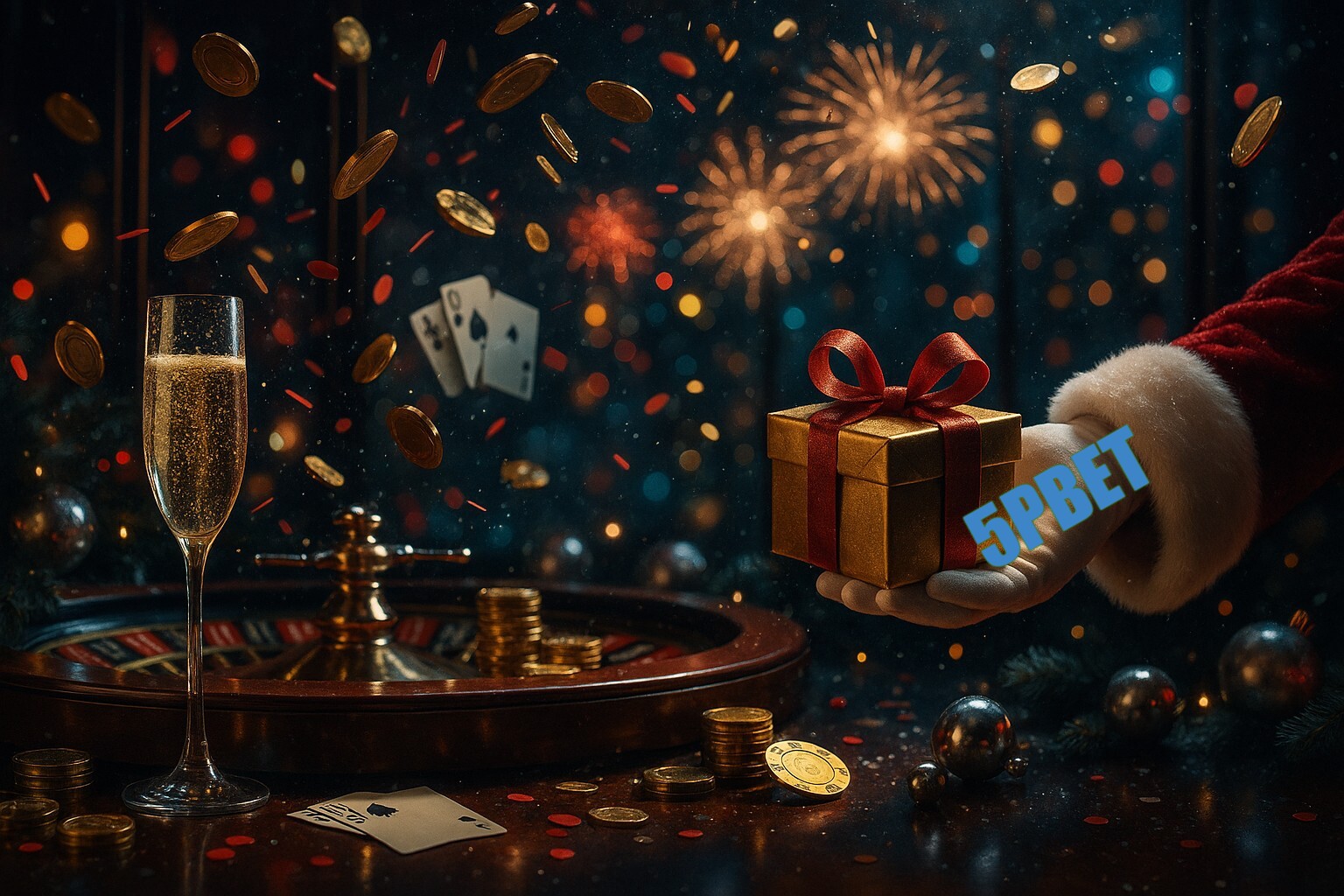 Promoções de Ano Novo no 5PBET